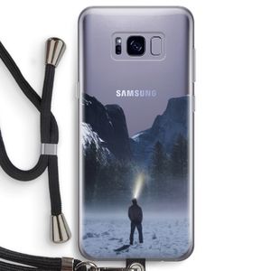 Wanderlust: Samsung Galaxy S8 Transparant Hoesje met koord