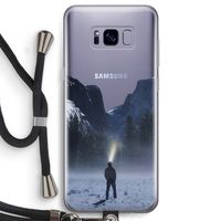 Wanderlust: Samsung Galaxy S8 Transparant Hoesje met koord Wanderlust: Samsung Galaxy S8 Transparant Hoesje met koord