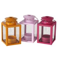 Boltze Home lantaarn kimba 6x6x10,5cm