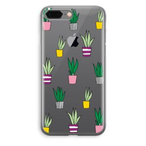 Sanseveria: iPhone 8 Plus Transparant Hoesje