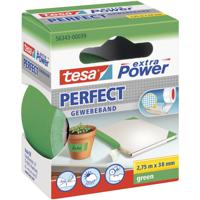 tesa PERFECT 56343-00039-03 Textieltape tesa extra Power Groen (l x b) 2.75 m x 38 mm 1 stuk(s) - thumbnail