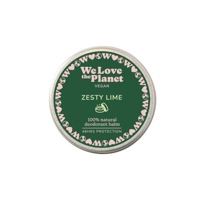 We Love the Planet Zesty Lime Vegan Deodorant Balm