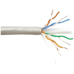 Value 21.99.1685 Netwerkkabel CAT 6A U/UTP Grijs 300 m