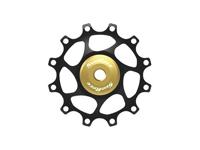 SunRace derailleurwiel 12t alloy goud