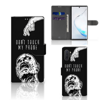 Portemonnee Hoesje Samsung Galaxy Note 10 Plus Zombie - thumbnail