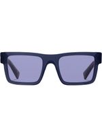 Prada Eyewear lunettes de soleil à monture rectangulaire - Bleu - thumbnail