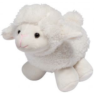 Pluche knuffel lammetje/schaap van 16 cm