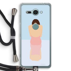 Mirror: Sony Xperia XZ2 Compact Transparant Hoesje met koord