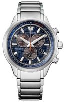 Citizen AT2470-85L Eco-Drive Super Titanium chronograaf horloge 43 mm - thumbnail