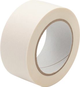 IKS Afplakband | licht gecrêpt | wit | lengte 50 m | breedte 19 mm | rol | 48 stuks - 1361000034 1361000034