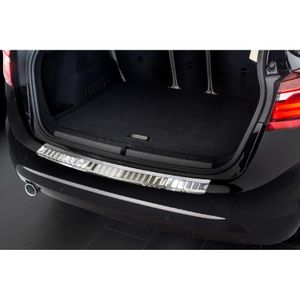 RVS Bumper beschermer passend voor BMW 2-Serie F45 Active Tourer 2014- 'Ribs' AV235081