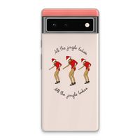 Jingle Ladies: Google Pixel 6 Transparant Hoesje