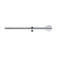 Verlengbare stang Stor Planet Gordijn Verchroomd (160-300 cm)