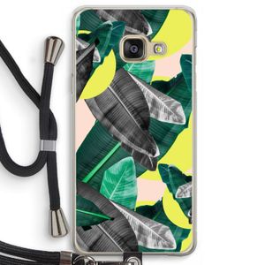 Fantasie jungle: Samsung Galaxy A3 (2016) Transparant Hoesje met koord