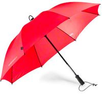 Walimex 17830 paraplu Rood Glasvezel PTFE, Polyester Volledig formaat