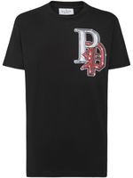 Philipp Plein t-shirt en coton à logo Gothic Plein - Noir