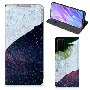 Samsung Galaxy S20 Plus Stand Case Sea in Space