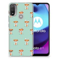 Motorola Moto E20 | E40 TPU Hoesje Pups - thumbnail