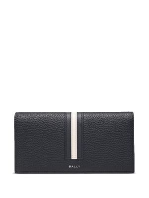 Bally portefeuille continental à logo imprimé - Noir