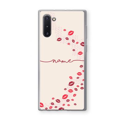 Kusjes: Samsung Galaxy Note 10 Transparant Hoesje