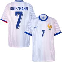 Frankrijk Dri-Fit ADV Match Shirt Uit 2024-2025 + Griezmann 7