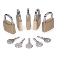 Sleutelslot EDM 85245 Blik 40 x 23 mm (5 Stuks) - thumbnail