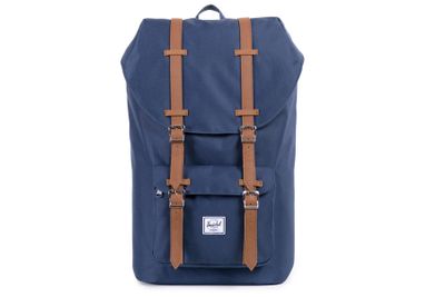 Herschel Little America Rugzak - Navy/Tan Herschel Little America Rugzak - Navy/Tan
