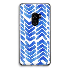 Blauwe pijlen: Xiaomi Mi Mix 2 Transparant Hoesje