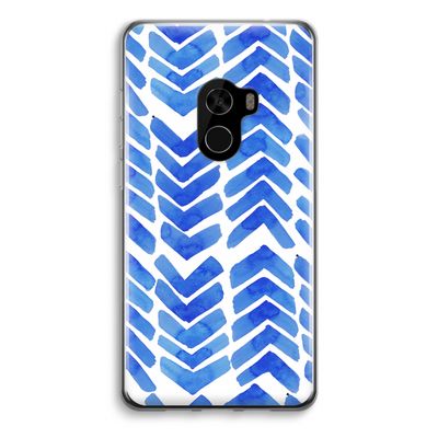 Blauwe pijlen: Xiaomi Mi Mix 2 Transparant Hoesje