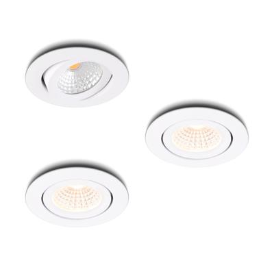 LED-inbouwspot Lumino wit dimbaar IP54