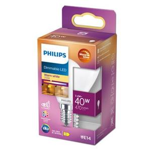 Philips LED Kogellamp Mat 40W E14 Dimbaar Warm Wit Licht