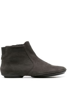 Camper bottines en daim à fermeture zippée - Gris