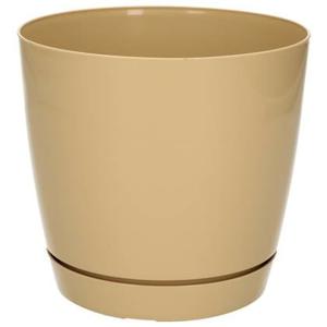 Prosperplast plantenpot - kunststof - beige - D16 x H14 cm