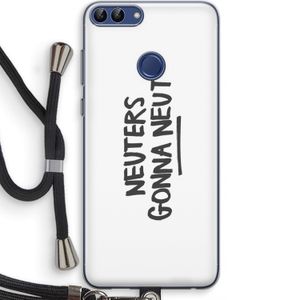 Neuters: Huawei P Smart (2018) Transparant Hoesje met koord