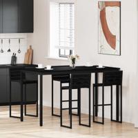 Staande Bartafel Bewerkt hout