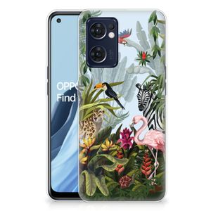 TPU Hoesje voor OPPO Reno 7 5G | Find X5 Lite Jungle