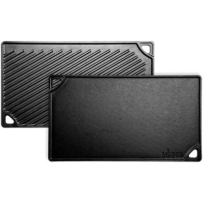 Lodge Omkeerbare Grill-/bakplaat LDP3 grillplaat