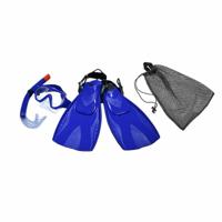 Duikbril met Snorkel en Zwemvliezen Eqsi Volwassenen - Maat: 38-42