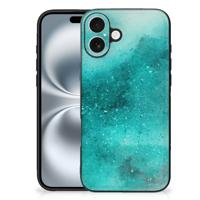 Kleurrijke Telefoonhoesje iPhone 16 Plus Painting Blue