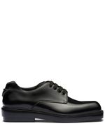 Prada derbies Fender en cuir - Noir - thumbnail