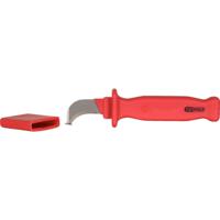 Kabelmes met isolatie en haakmes, 200 mm KS Tools 117.1296