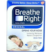Breathe Right Breathe Right Nasal Strips Natural Large - 30 pleisters