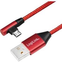 LogiLink CU0149 USB-kabel 0,3 m 2.0 USB A Micro-USB A Rood LogiLink CU0149 USB-kabel 0,3 m 2.0 USB A Micro-USB A Rood