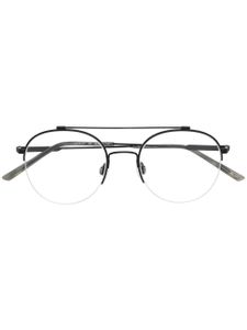 Calvin Klein lunettes de vue à monture ronde - Noir