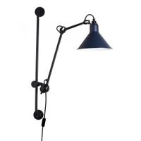 DCW Editions Lampe Gras N210 Conic Wandlamp - Blauw - thumbnail