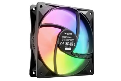 be quiet! Light Wings LX 120mm PWM Computer behuizing Ventilator 12 cm Zwart 1 stuk(s)