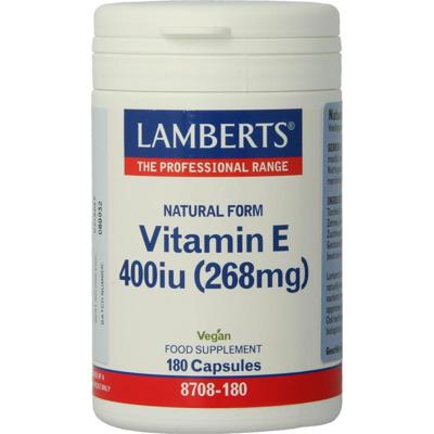 Lamberts Vitamine E 400IE natuurlijk