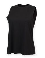 SF Kleding SF232 Women`s High Neck Slash Armhole Vest