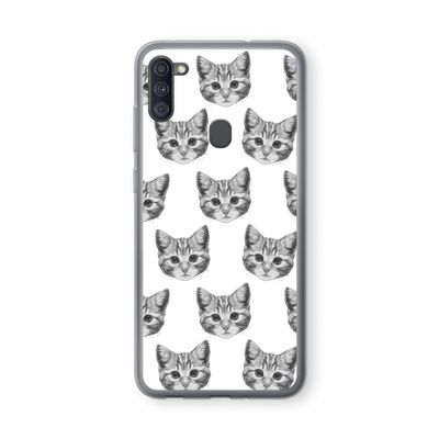 Kitten: Samsung Galaxy A11 Transparant Hoesje