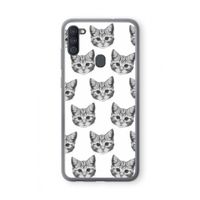 Kitten: Samsung Galaxy A11 Transparant Hoesje